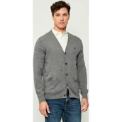 Swetry męskie - POLO RALPH LAUREN Wełniany kardigan | Slim Fit - miniaturka - grafika 1