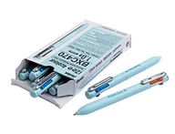 Długopisy - Pentel BXC470-LC 4-kolorowy długopis iZee, wybór kolorów (pomarańczowy/jasnoniebieski/różowy/fioletowy) za pomocą bocznych przycisków, grubość kreski 0,5 mm, do wielokrotnego napełniania, 12 sztuk - miniaturka - grafika 1