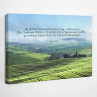 Ikony i obrazy sakralne - Cytaty z Pisma Św Katolickie - obraz polycanvas, 30x20 - miniaturka - grafika 1