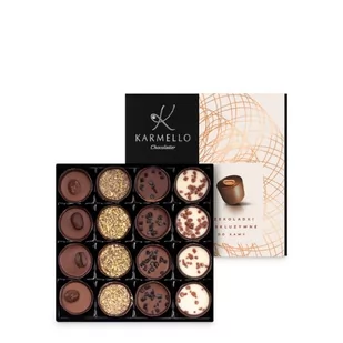 Kolekcja ekskluzywnych czekoladek do kawy Karmello 130g - Bombonierki i czekoladki - miniaturka - grafika 1