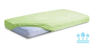 Prześcieradło 60x120 nieprzemakalne frotte jasnozielone Matex - Prześcieradła - miniaturka - grafika 1