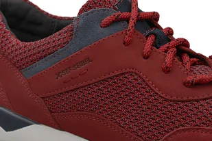 Półbuty Sneakersy JOSEF SEIBEL 37708 TE21 402 Jeremiah 08 H Rot-Kombi Czerwone - Sneakersy damskie - miniaturka - grafika 5