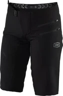 Spodenki rowerowe - 100% Szorty damskie 100% AIRMATIC Womens Shorts black roz. M NEW 2021 - miniaturka - grafika 1