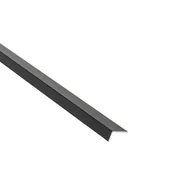 Inne materiały budowlane - Standers Kątownik aluminiowy 1m 20x10x1 mm czarny - miniaturka - grafika 1