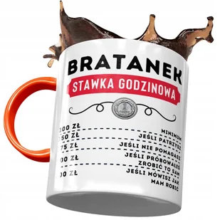 Kubek Pomarańczowy Dla Bratanka Idealny Na Prezent z Nadrukiem ze Zdjęciem + Opakowanie na prezent (wzór 03) - Kubki Kubek Pomarańczowy Dla Bratanka Idealny Na Prezent z Nadrukiem ze Zdjęciem + Opakowanie na prezent (wzór 03) - Kubki - miniaturka - grafika 1