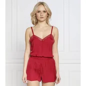 Piżamy damskie - Tommy Hilfiger Piżama Ditsy Lace Regular Fit - miniaturka - grafika 1