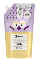 Kosmetyki kąpielowe dla dzieci - YOPE REFILL Naturalne mydło Dziecięce JAŚMIN 400ml 800-084493 - miniaturka - grafika 1
