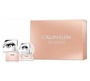 Zestawy perfum damskich - Calvin Klein Women zestaw - woda perfumowana 100 ml + woda perfumowana 30 ml KLE-CKW15 - miniaturka - grafika 1