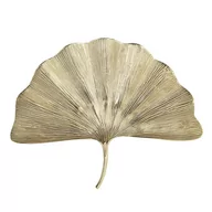 Dekoracje domu - Dekoria Dekoracja ścienna Ginkgo Gold II 76 x 7,5 x 59 cm 812-841 - miniaturka - grafika 1