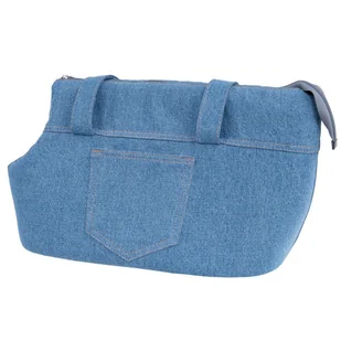 Amiplay Denim Torba Transportowa L 42X26X30Cm Niebieska Dla Psa - Sprzęt podróżny i transportery dla psów Amiplay Denim Torba Transportowa L 42X26X30Cm Niebieska Dla Psa - Sprzęt podróżny i transportery dla psów - miniaturka - grafika 1