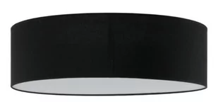 Inne Natynkowa LAMPA sufitowa IGLO 654/50 CZA Inne abażurowa OPRAWA okrągła plafon czarny 654/50 CZA - Lampy sufitowe - miniaturka - grafika 1