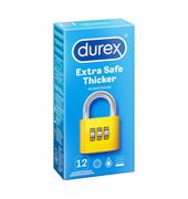 Prezerwatywy - Prezerwatywy lateksowe grubsze Durex Extra Safe 12 szt. - miniaturka - grafika 1