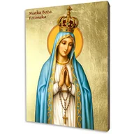 Ikony i obrazy sakralne - Ikona Matka Boża Fatimska - miniaturka - grafika 1
