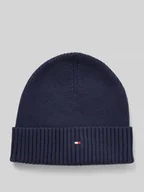 Czapki męskie - Czapka z mieszanki bawełny i kaszmiru - miniaturka - grafika 1