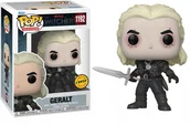 Figurki dla dzieci - funko pop! witcher wiedźmin geralt chase 1192 - miniaturka - grafika 1