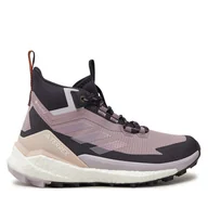 Buty trekkingowe damskie - Trekkingi adidas Terrex Free Hiker 2.0 Gore-Tex IH3532 Fioletowy - miniaturka - grafika 1