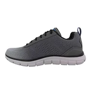 Trampki męskie - Skechers Męskie tenisówki 232399 Ccgy, Czarne wykończenie z siatki węglowej, 43 EU - miniaturka - grafika 1
