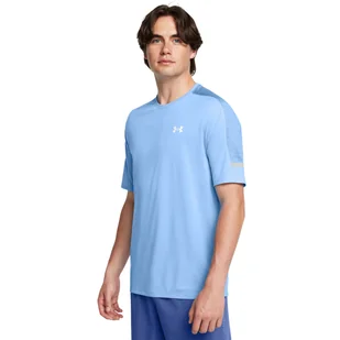 Męska koszulka treningowa Under Armour UA Tech Utility SS - niebieska - UNDER ARMOUR - Koszulki sportowe męskie - miniaturka - grafika 1