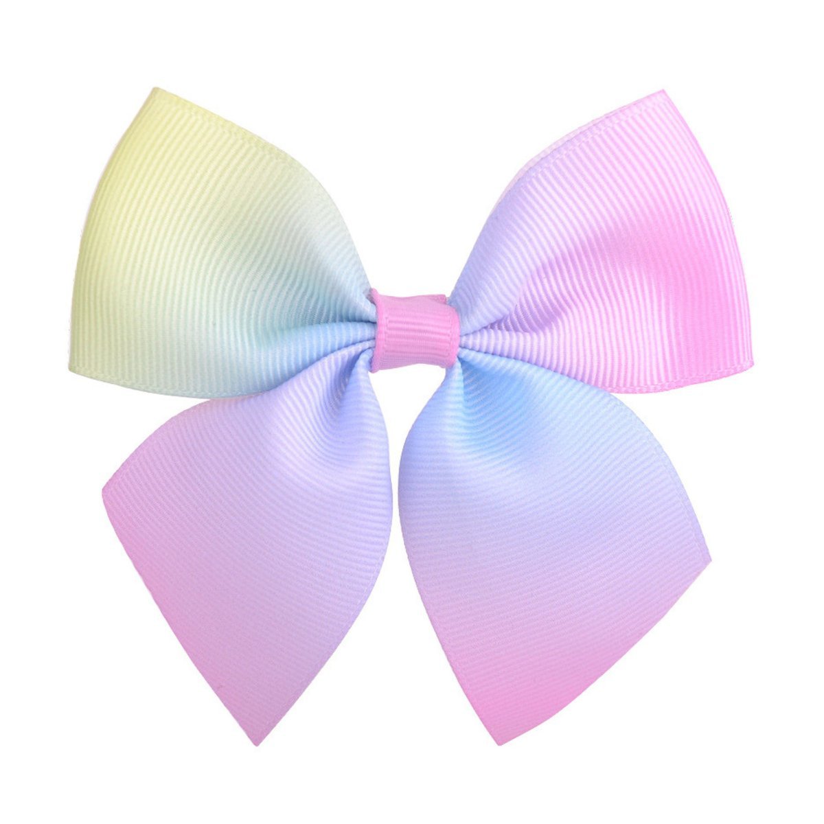Spinka do Włosów Kolorowa Mała z Kokardką Lekka i Bezpieczna dla Włosów