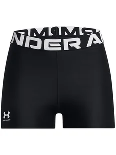 Under Armour Szorty funkcyjne w kolorze czarnym - Spodnie sportowe damskie - miniaturka - grafika 1