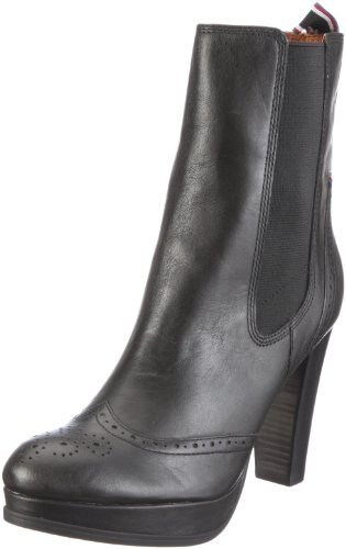 Tommy Hilfiger MEGAN 5 kozaki damskie, czarny - czarny Black - 39 eu
