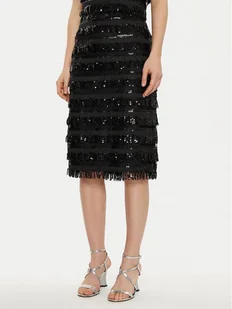 JOOP! Spódnica midi 30044815 Czarny Regular Fit - Spódnice - miniaturka - grafika 1