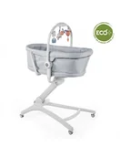 Łóżeczka i kojce - Chicco Łóżeczko Baby Hug 4w1 Grey Relux - miniaturka - grafika 1