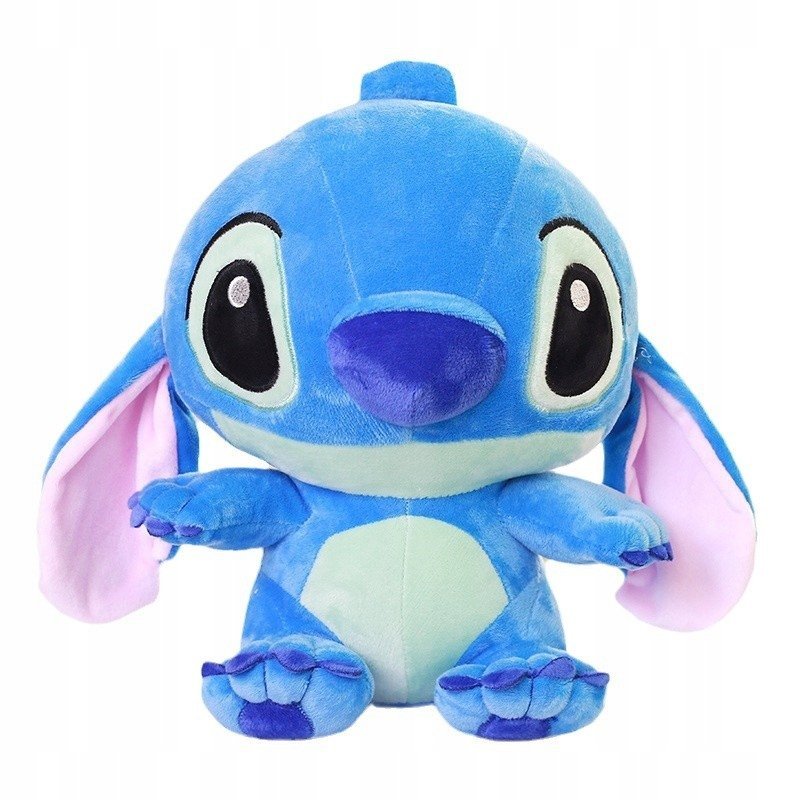 MASKOTKA STITCH STICZ NIEBIESKI GRANATOWY LILO I STICH 40CM PLUSZAK PREZENT