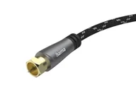 Akcesoria TV-SAT - Hama kabel antenowy 120DB wtyk F - wtyk F 1,5m - miniaturka - grafika 1