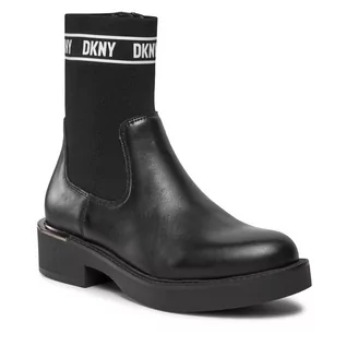 Botki damskie - Botki DKNY Tully K3317661 Black/White 5 - grafika 1