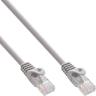 Patchcordy - InLine InLine® Patch Cable U/UTP Cat.5e AWG26 grey 10m, special latching nose protection - miniaturka - grafika 1