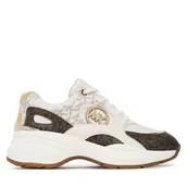 Buty dla dziewczynek - Sneakersy MICHAEL Michael Kors MK02656256 Écru - miniaturka - grafika 1