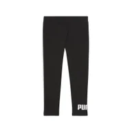 Spodnie sportowe damskie - Damskie legginsy 3/4 z małym logo No. 1 ESS PUMA Black - miniaturka - grafika 1
