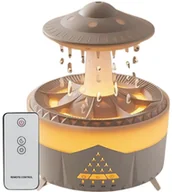 Nawilżacze powietrza - Nawilżacz powietrza dyfuzor zapachowy lampa led w kształcie ufo z pilotem - miniaturka - grafika 1