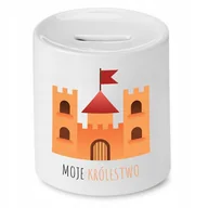 Skarbonki - SKARBONKA DLA DZIECI MOJE KRÓLESTWO PREZENT z Nadrukiem ze Zdjęciem - miniaturka - grafika 1