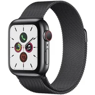 Smartwatch - Apple Watch 5 Cellular 40mm Gwiezdna czerń (MWX92WB/A) - miniaturka - grafika 1