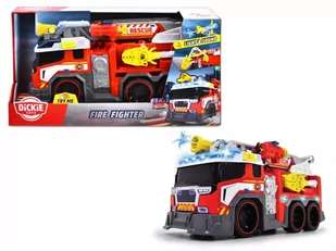 Dickie Toys, Pojazd straż pożarna 37,5 cm - Samochody i pojazdy dla dzieci - miniaturka - grafika 1