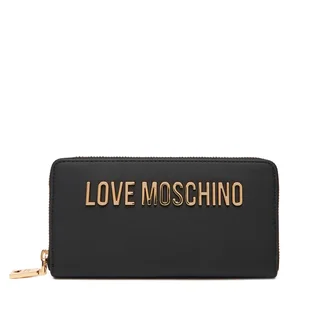 Duży Portfel Damski LOVE MOSCHINO JC5611PP1NKD0000 Czarny - Portfele - miniaturka - grafika 1