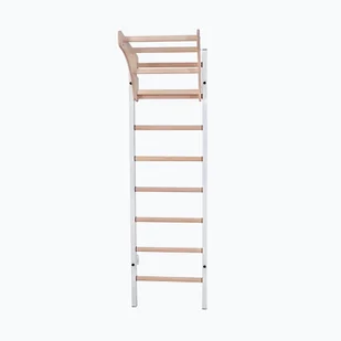 Drabinka gimnastyczna BenchK 212W white matte/oak WYSYŁKA W 24H 30 DNI NA ZWROT - Wyposażenie sportowe i gimnastyczne - miniaturka - grafika 1