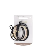 Ozdoby do włosów - Solida Haargummi Schleife mehrfarbig 3Stk Gumka do włosów 1 szt. - miniaturka - grafika 1