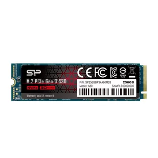 Silicon Power P34A80 256GB (SP256GBP34A80M28) - Dyski SSD - miniaturka - grafika 1