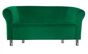 Sofa Milo MG25 zielony nogi chrom - Sofy i kanapy Sofa Milo MG25 zielony nogi chrom - Sofy i kanapy - miniaturka - grafika 1