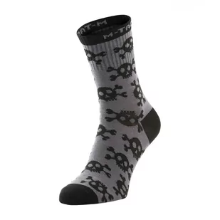 Skarpety M-Tac lekkie Mk.3 Pirate Skull Dark Grey (30903912) - Odzież taktyczna i umundurowanie - miniaturka - grafika 1