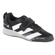 Buty sportowe męskie - Buty adidas Adipower Weightlifting 3 GY8923 białe czarne szare - miniaturka - grafika 1