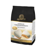 Ciastka - Lambertz pierniczki z nadzieniem morelowym w białej czekoladzie 150g - miniaturka - grafika 1