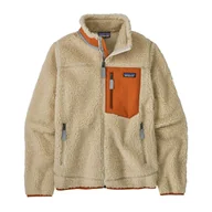 Kurtki damskie - Damska kurtka polarowa Patagonia Classic Retro-X Fleece Jacket dark natural w/redtail rust - XS - miniaturka - grafika 1
