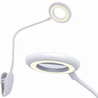 Lampy stojące - Lampka biurkowa LED z klipsem - Tirma - miniaturka - grafika 1