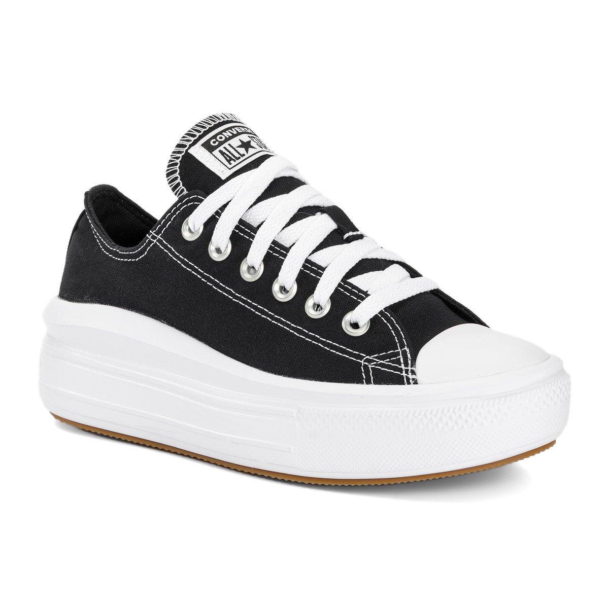 Trampki damskie Converse Chuck Taylor All Star Move Canvas Platform Ox black/white/white 36 EU