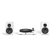 Gramofony - Pro-Ject Juke Box E1 Hi-Fi Set zestaw stereo (biały) - miniaturka - grafika 1