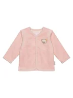 Bluzy i sweterki niemowlęce - Steiff Kardigan w kolorze jasnoróżowo-kremowym - miniaturka - grafika 1